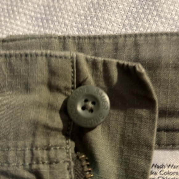 Eddie Bauer Khaki Green Mini Skirt Size 10 - Picture 6 of 9